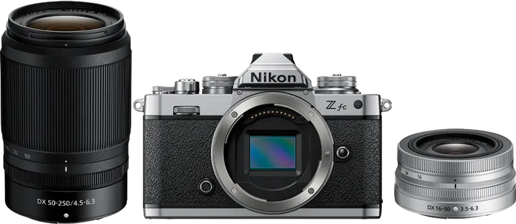 Nikon Z fc + Nikkor DX 16-50 SL + DX 50-250