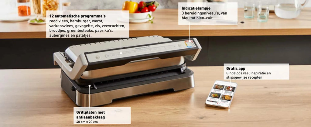 Tefal OptiGrill 2-in-1 XL GC782D10