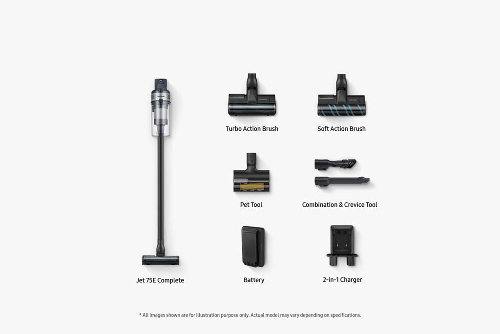 Samsung Steelstofzuiger Jet75E Complete VS20B75ACR5/WA