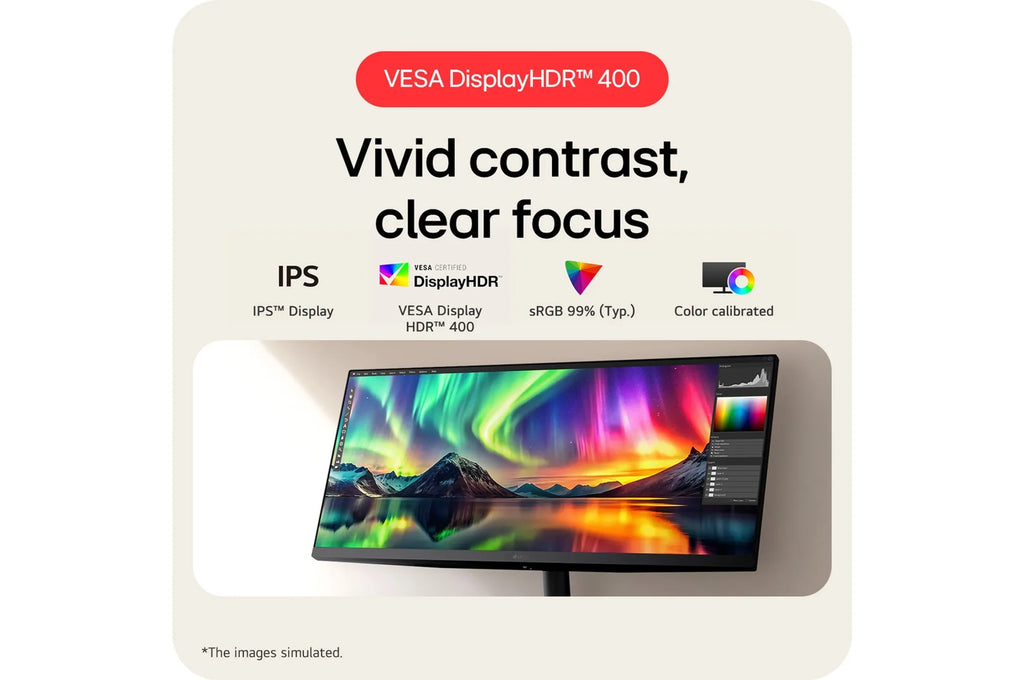 LG UltraWide WFHD monitor 34U511A-B