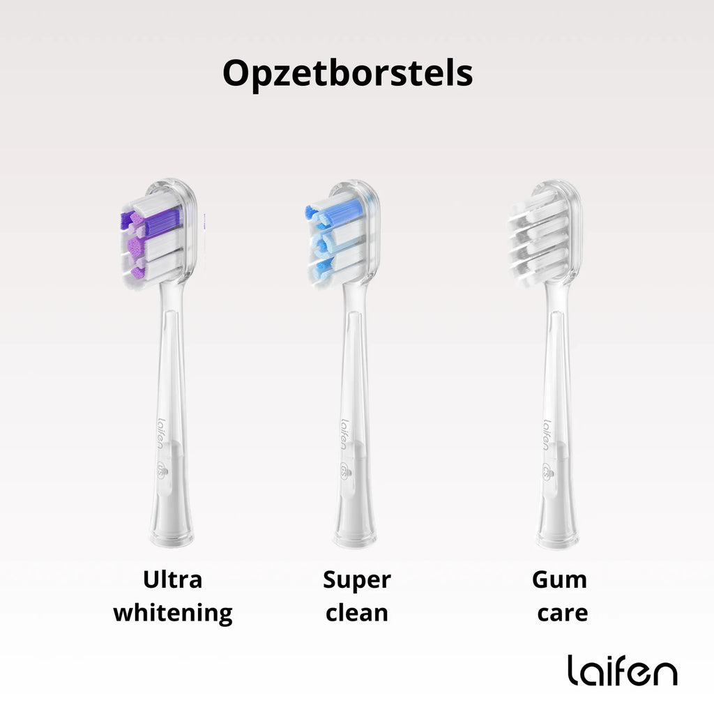 LAIFEN Elektrische tandenborstel Wave Aluminium