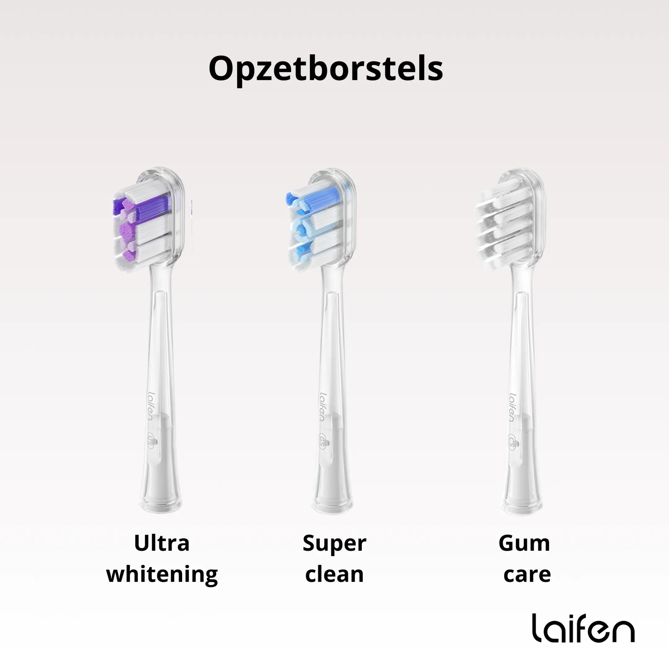 LAIFEN Elektrische tandenborstel Wave Aluminium