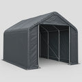 Udendrs carport lavet af gr PVC og stl, 5x3x2,5m