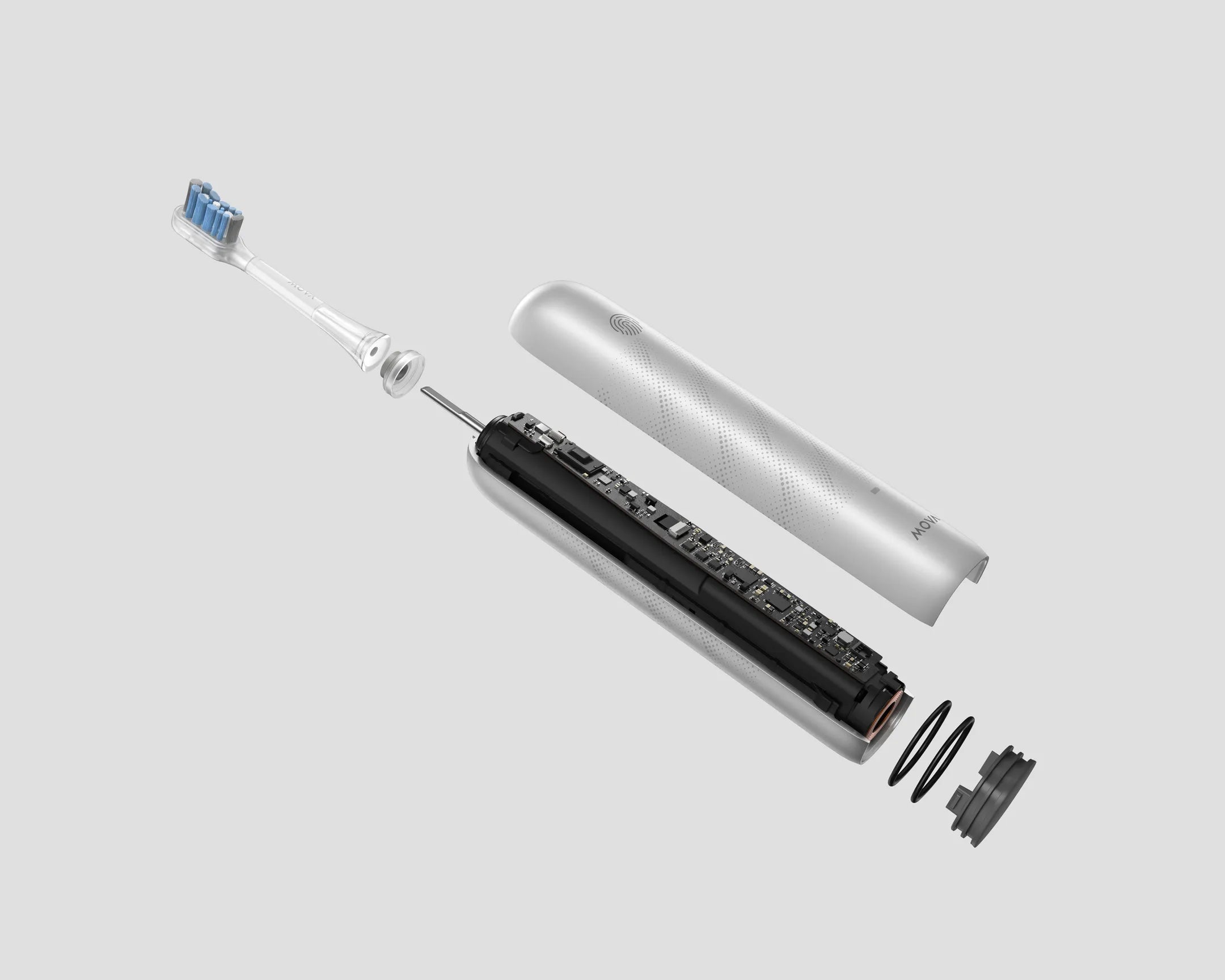 MOVA Elektrische tandenborstel Fresh Pro Zilver