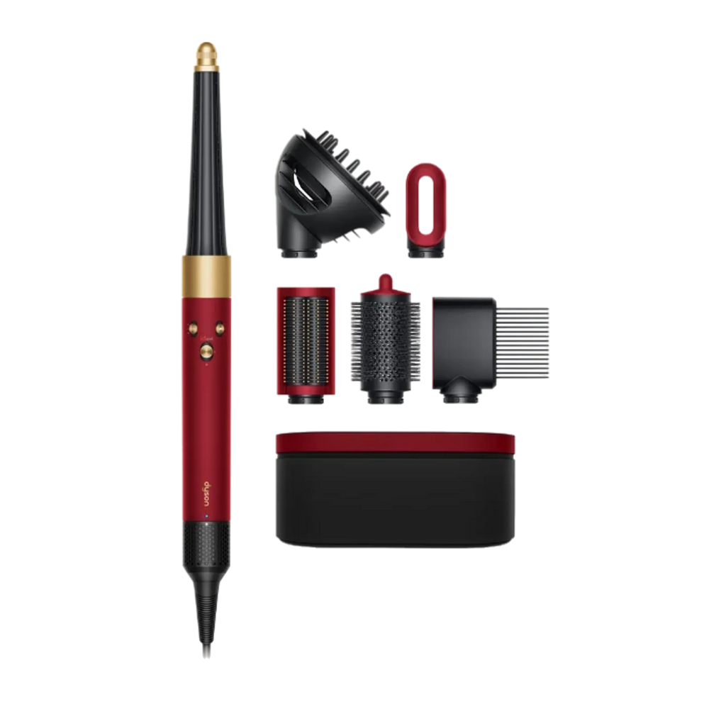 Dyson Airwrap i.d. Curl + Coily Red Velvet/Gold - Limited Edition