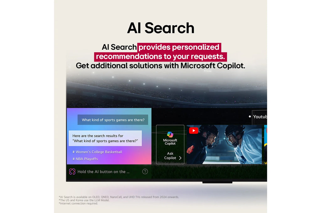 LG QNED AI 4K TV 65QNED82A6B (2025) - 65 inch