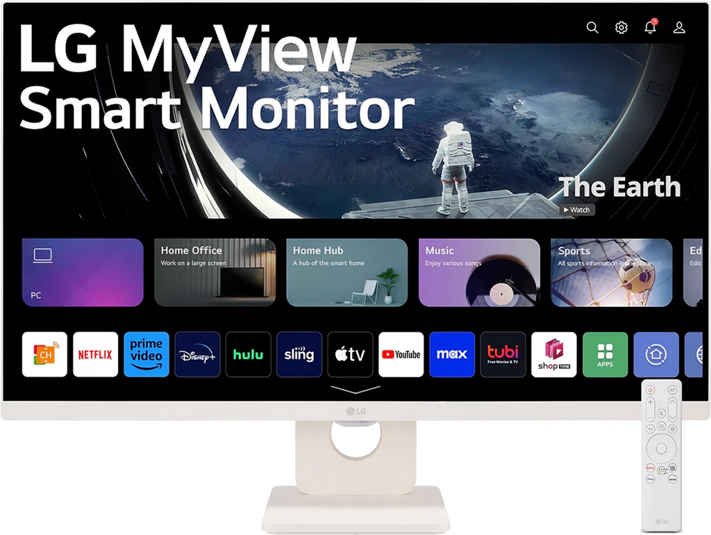 LG MyView 27" Full HD Smart Monitor met webOS 27U511SA-W