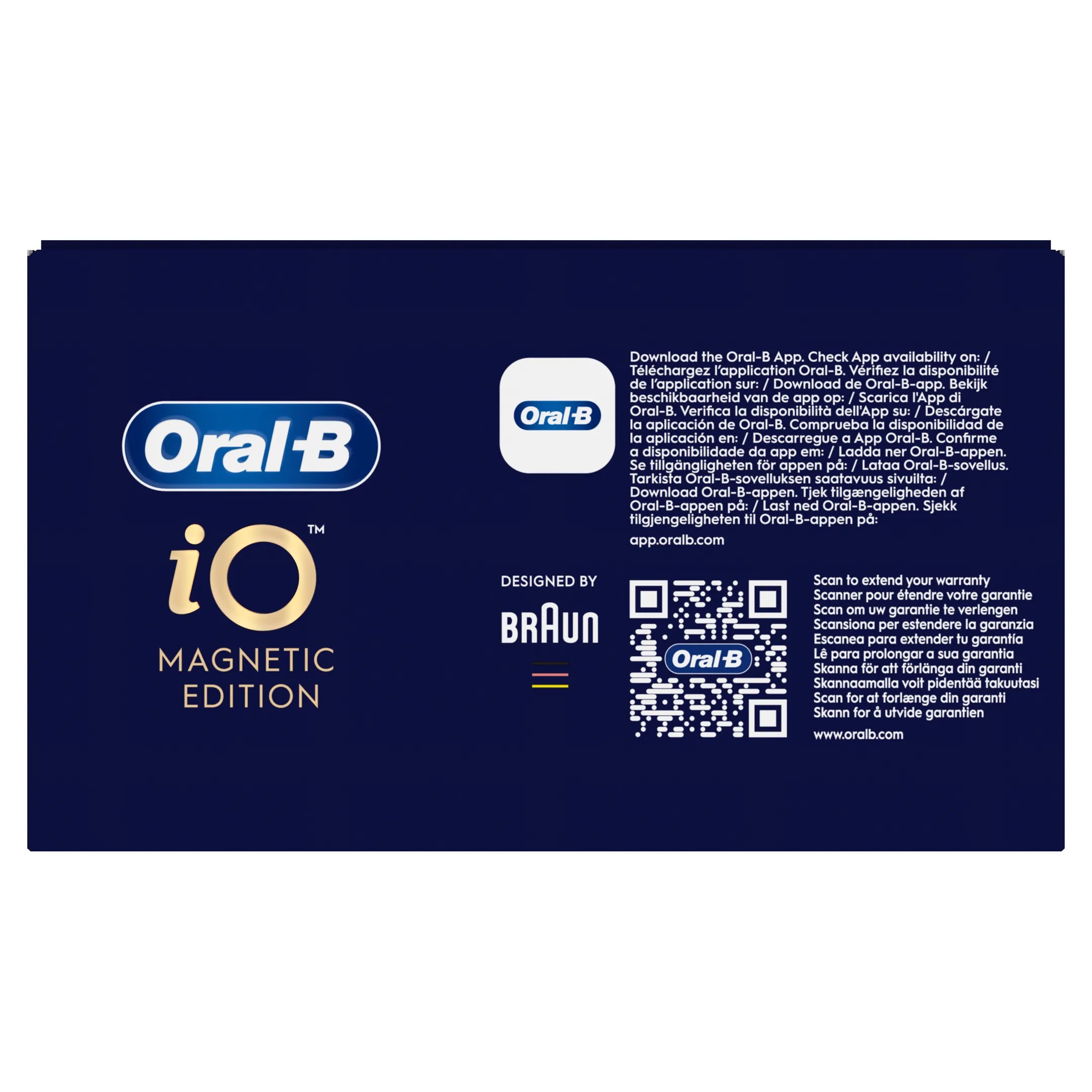 Oral-B Elektrische tandenborstel iO magnetic blauw