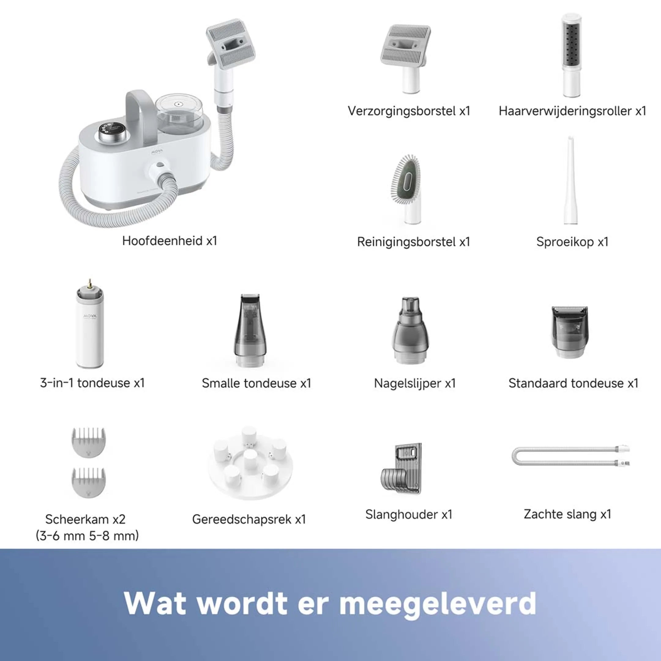 MOVA Vacuümset voor Huisdierverzorgingt G1 Pro