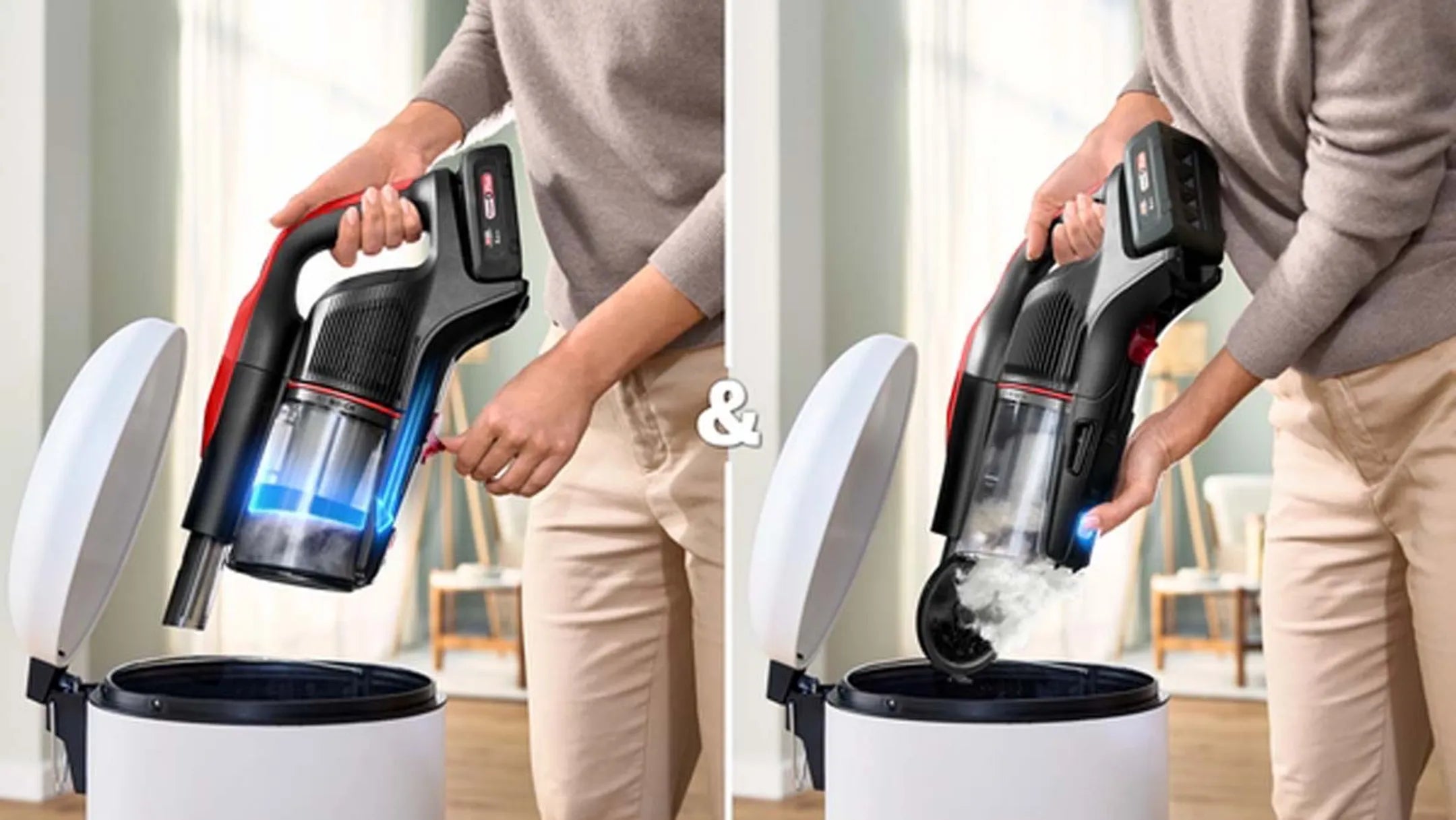 Bosch Steelstofzuiger BCS1041PET