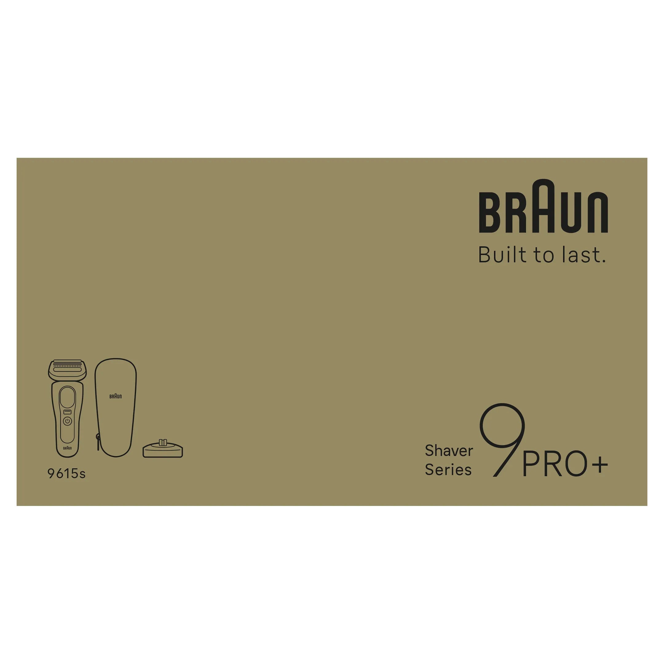 Braun Elektrisch scheerapparaat Series 9 9615s