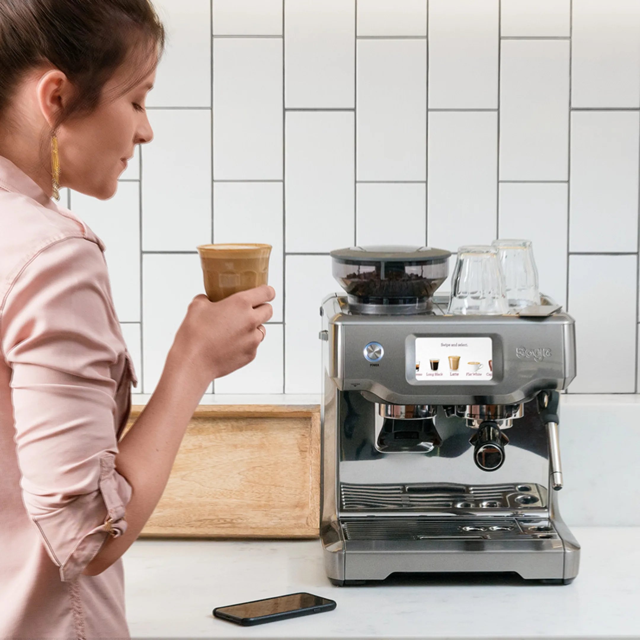 Sage Semi-automatische espressomachine the Barista Touch™