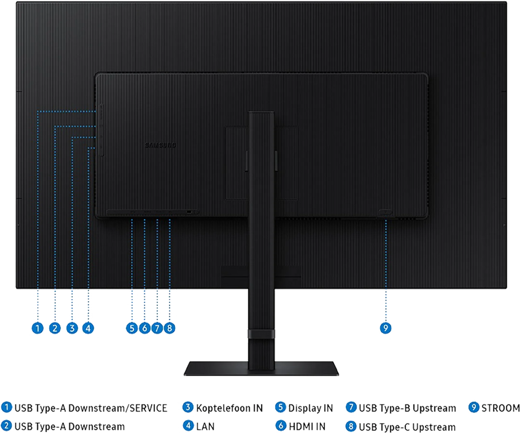 Samsung 37" ViewFinity S8 S80UD LS37D800UAUXEN