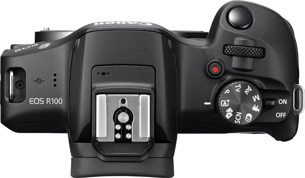 Canon EOS R100 + RF-S 18-45 mm IS STM + RF-S 55-210 mm IS STM