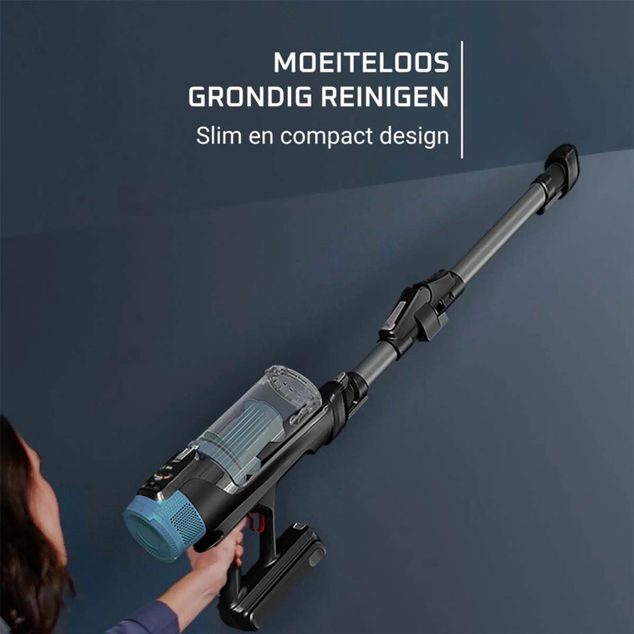 Rowenta Steelstofzuiger 2in1 X-Force Flex 14.80 Aqua RH9BC1
