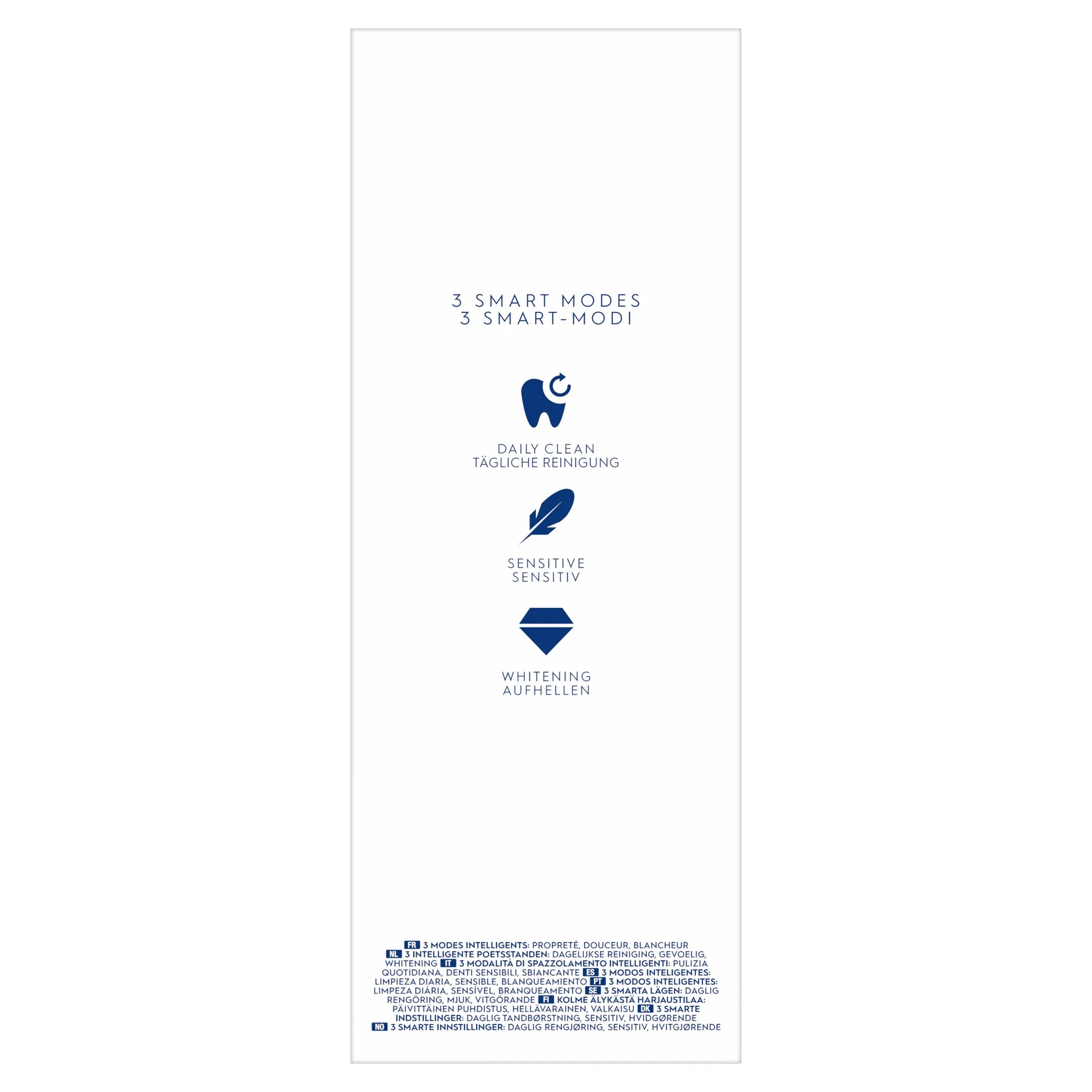 Oral-B Elektrische tandenborstel iO3 Duo Matt Zwart/Ice Blauw + Reisetui