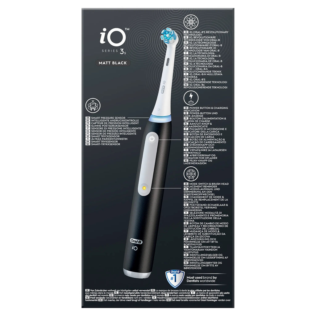Oral-B Elektrische tandenborstel iO3s Black Mat