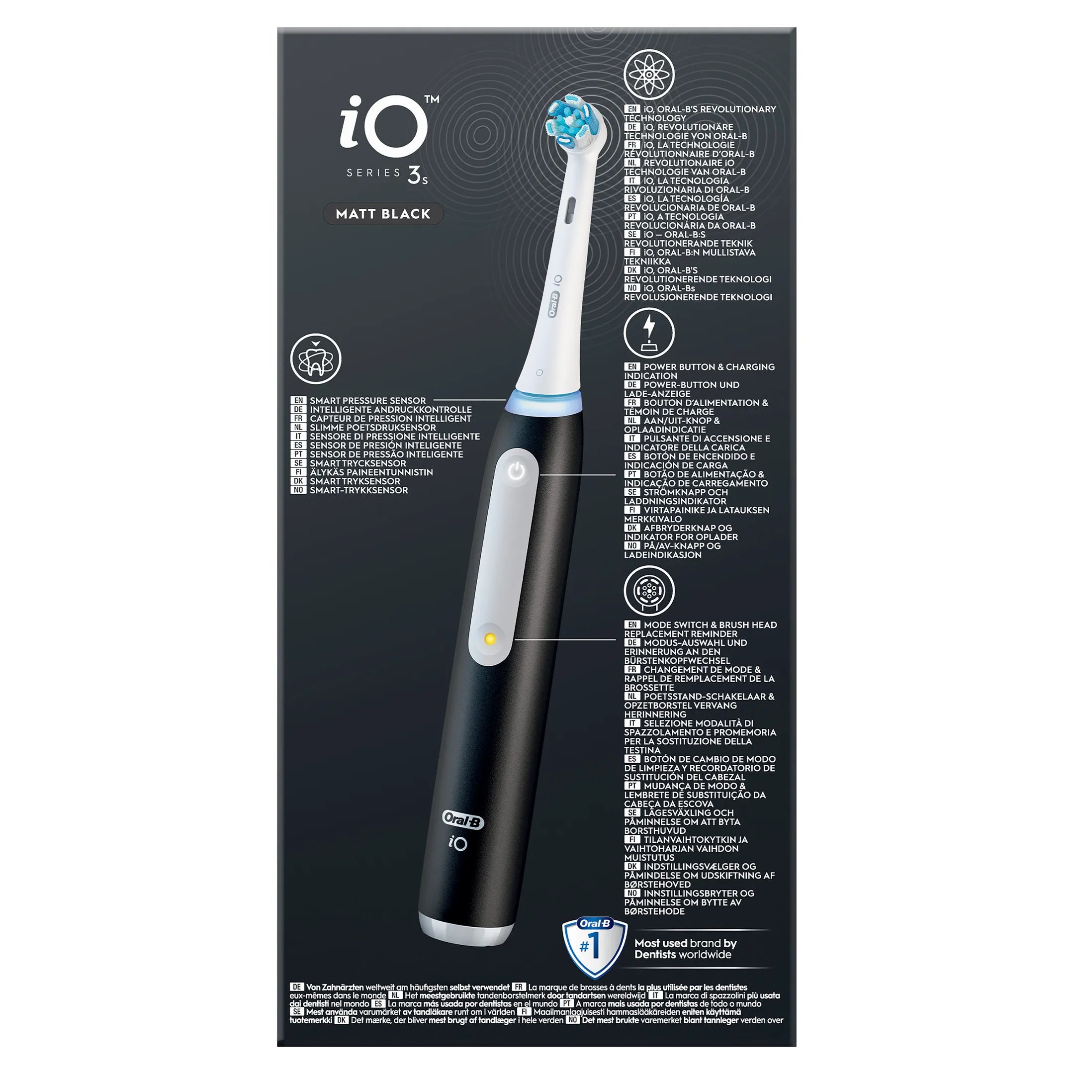 Oral-B Elektrische tandenborstel iO3s Black Mat