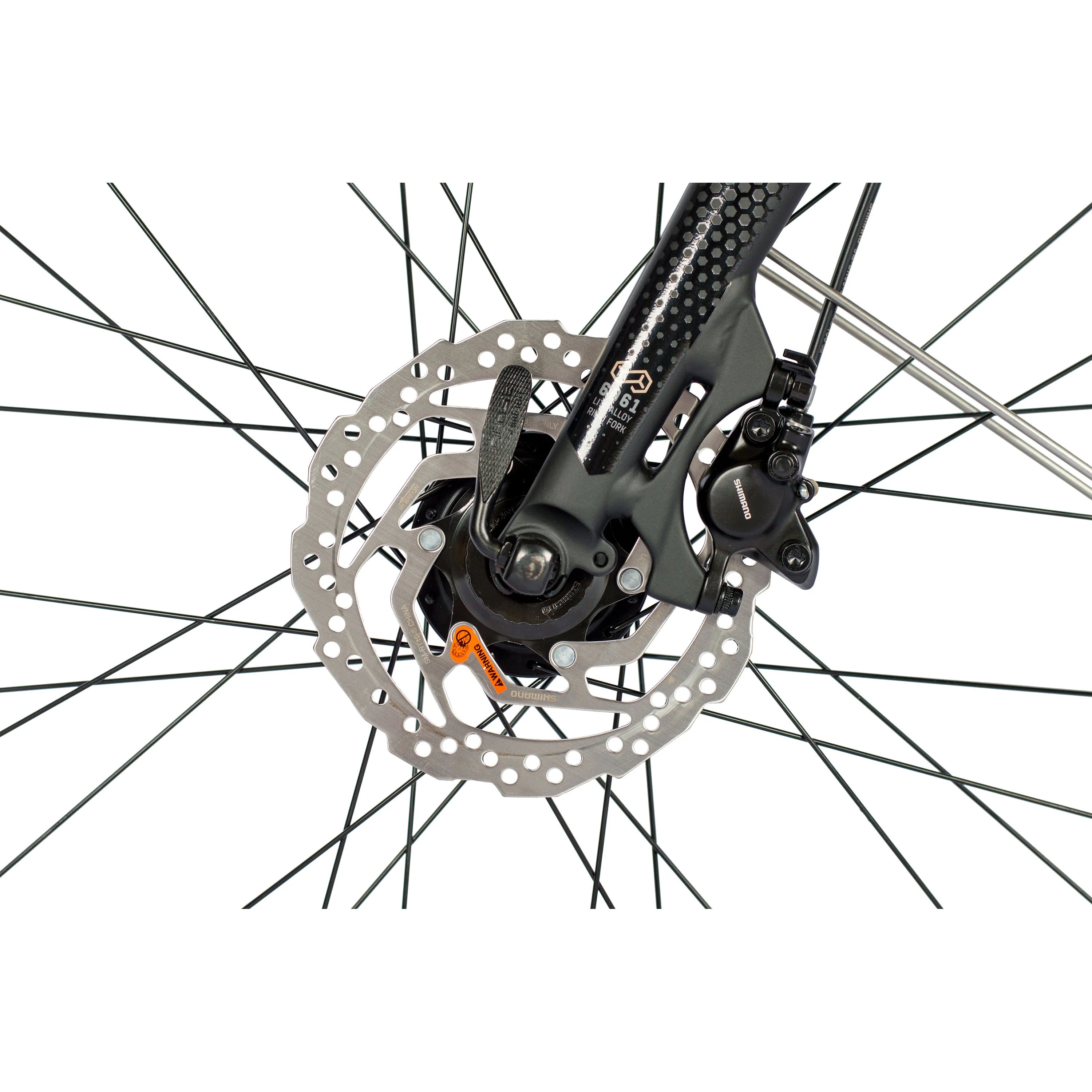 28 Inch Heren XXL Trekkingfiets TR.2880 Trekkingfiets 27 x Speed Shimano DEORE RD-M592 SGS Zwart