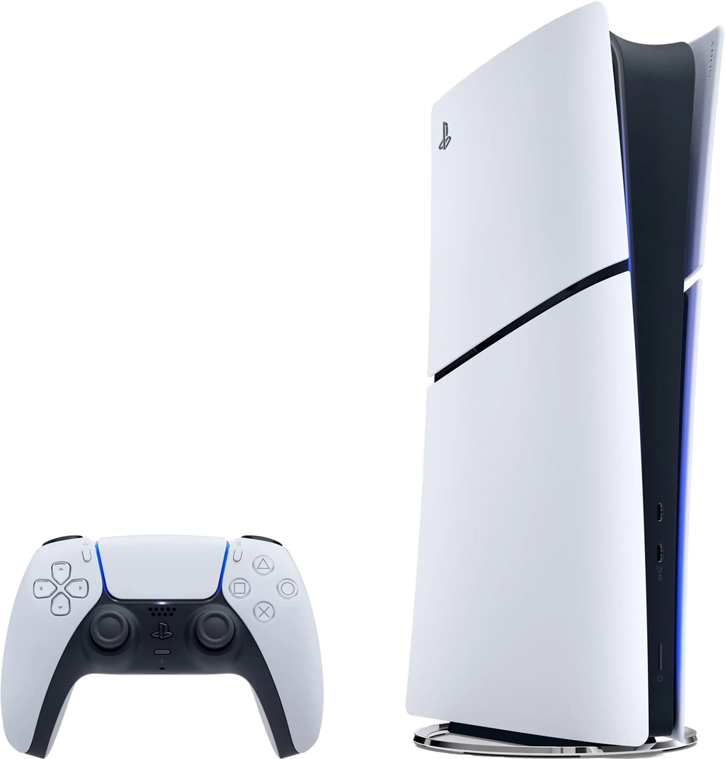 Sony PlayStation 5 Digital Edition (Slim) + Twee DualSense Draadloze Controllers
