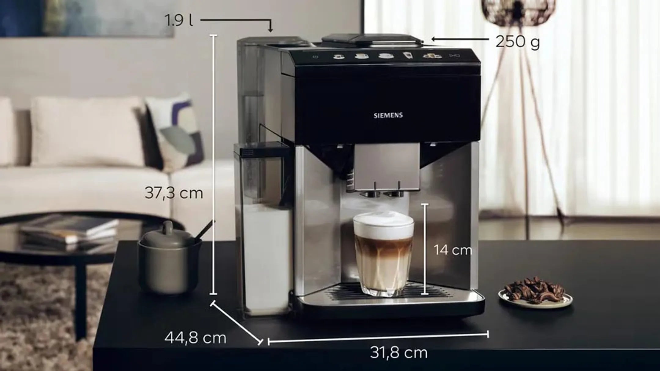 Siemens Volautomatische Espressomachine EQ500 TQ515R03