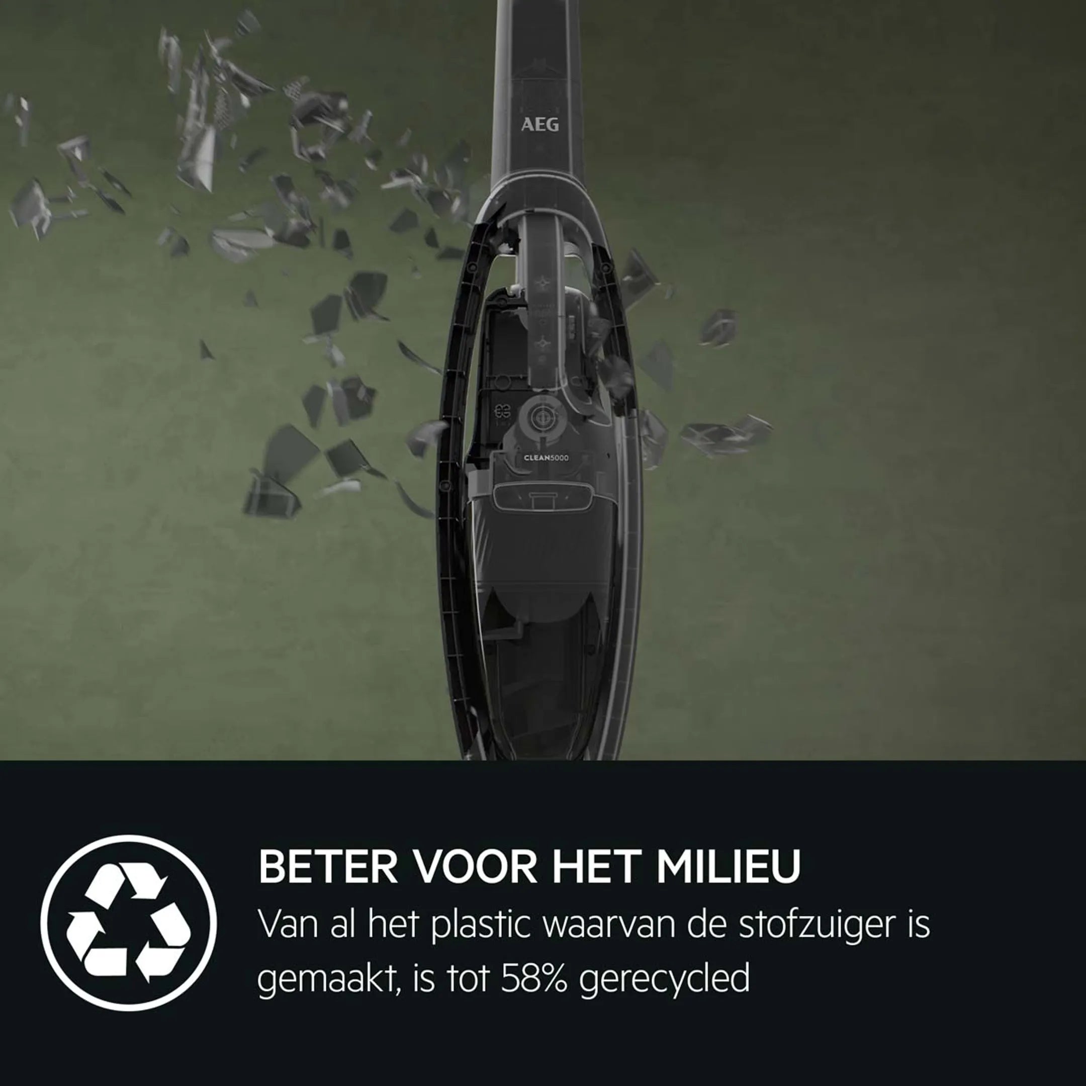 AEG Steelstofzuiger Clean 5000 AS52CB18DB
