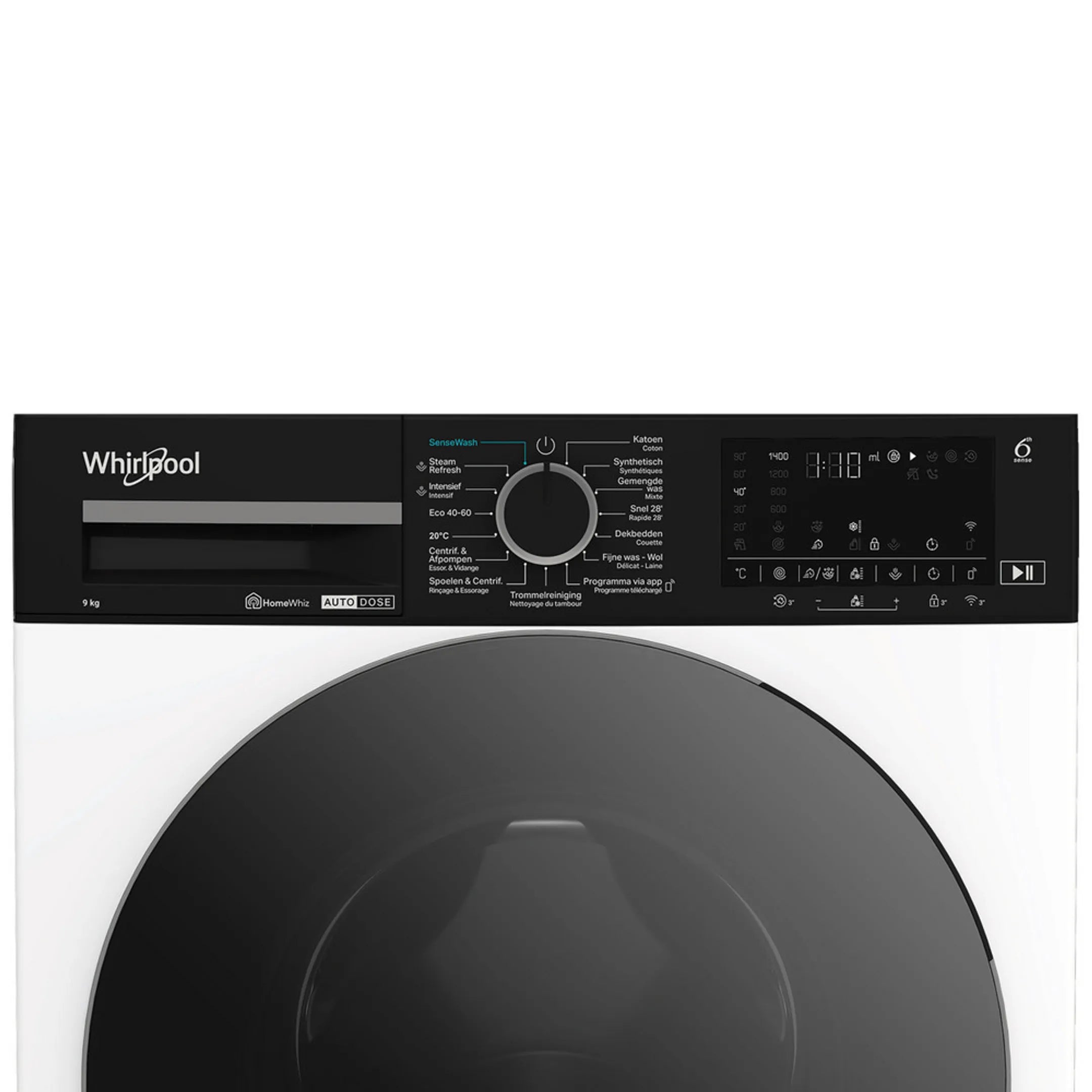 Whirlpool Wasmachine WPM 911W ADS BE AdaptiveWash