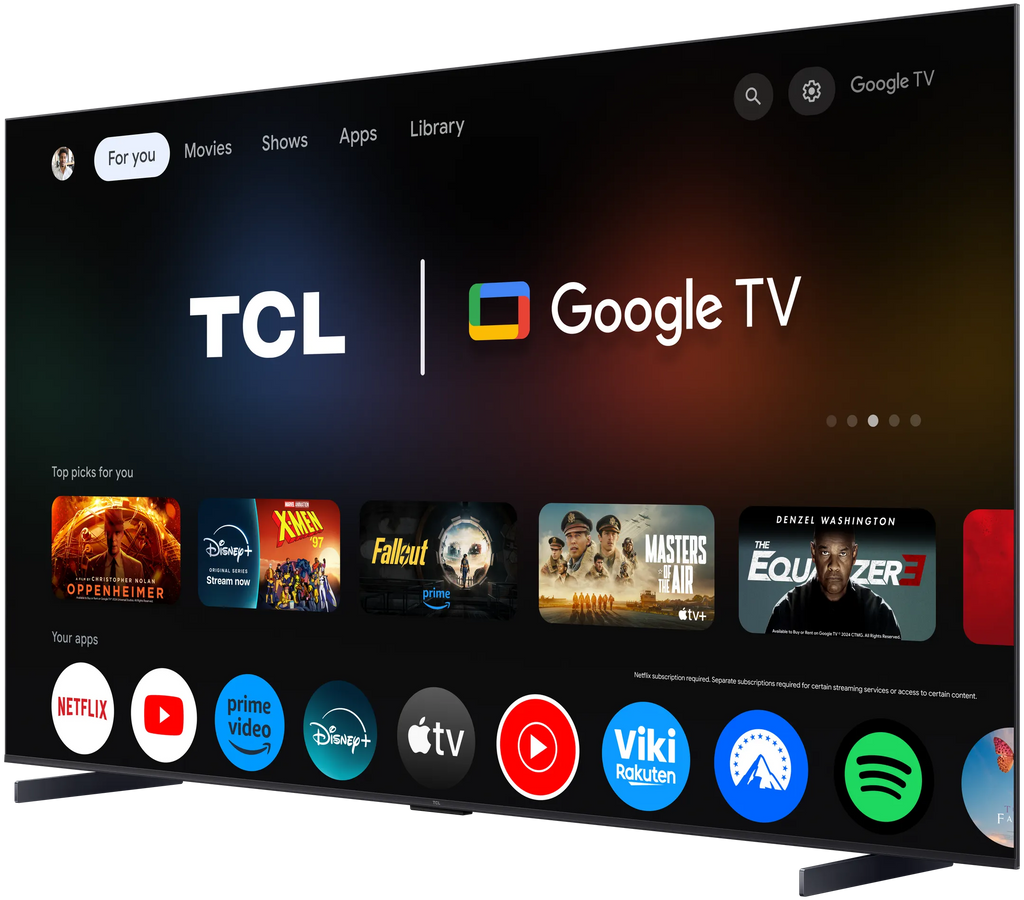 TCL QD-Mini LED 4K TV 98C69K (2025) - 98 inch