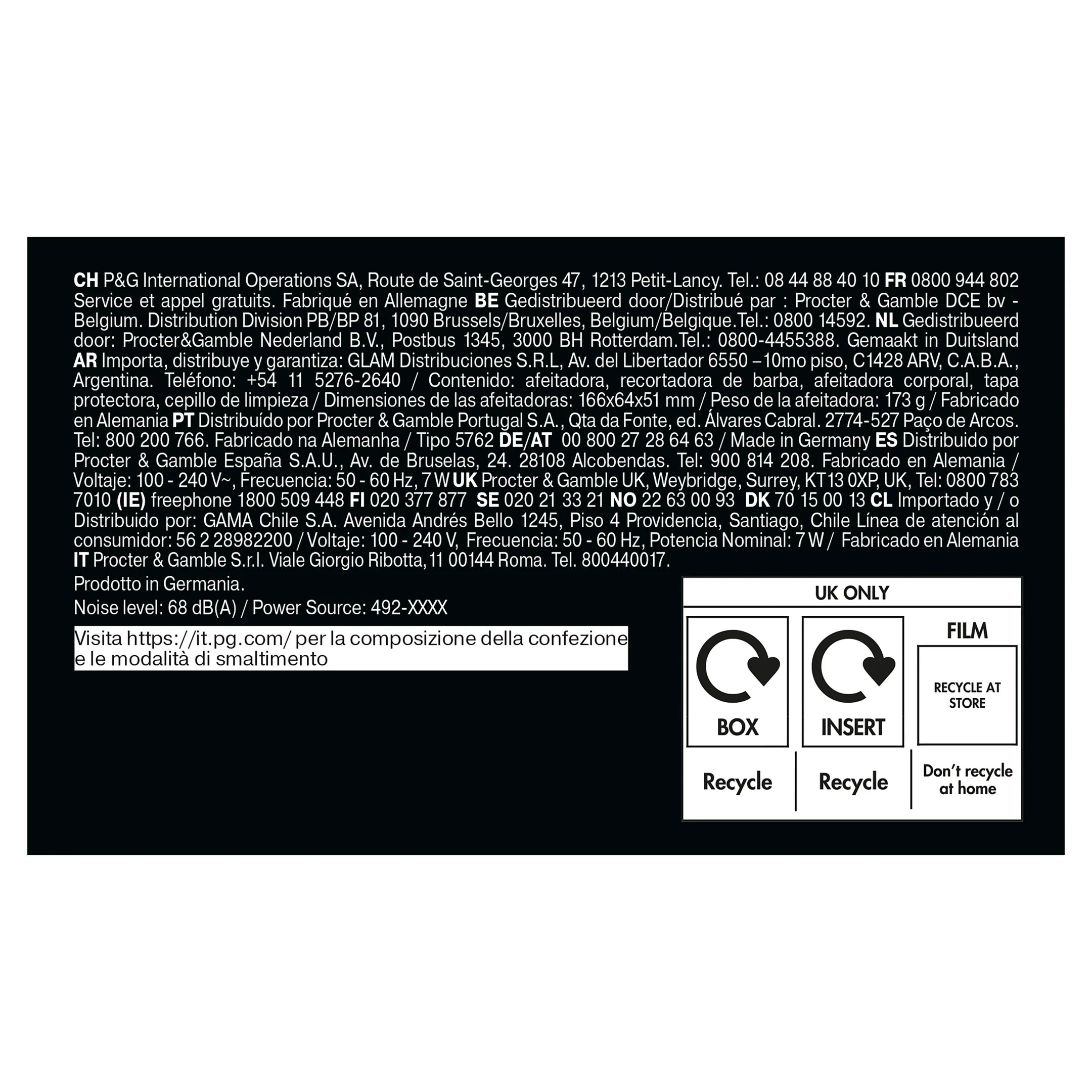 Braun Elektrisch scheerapparaat Series 5 52-A1650s