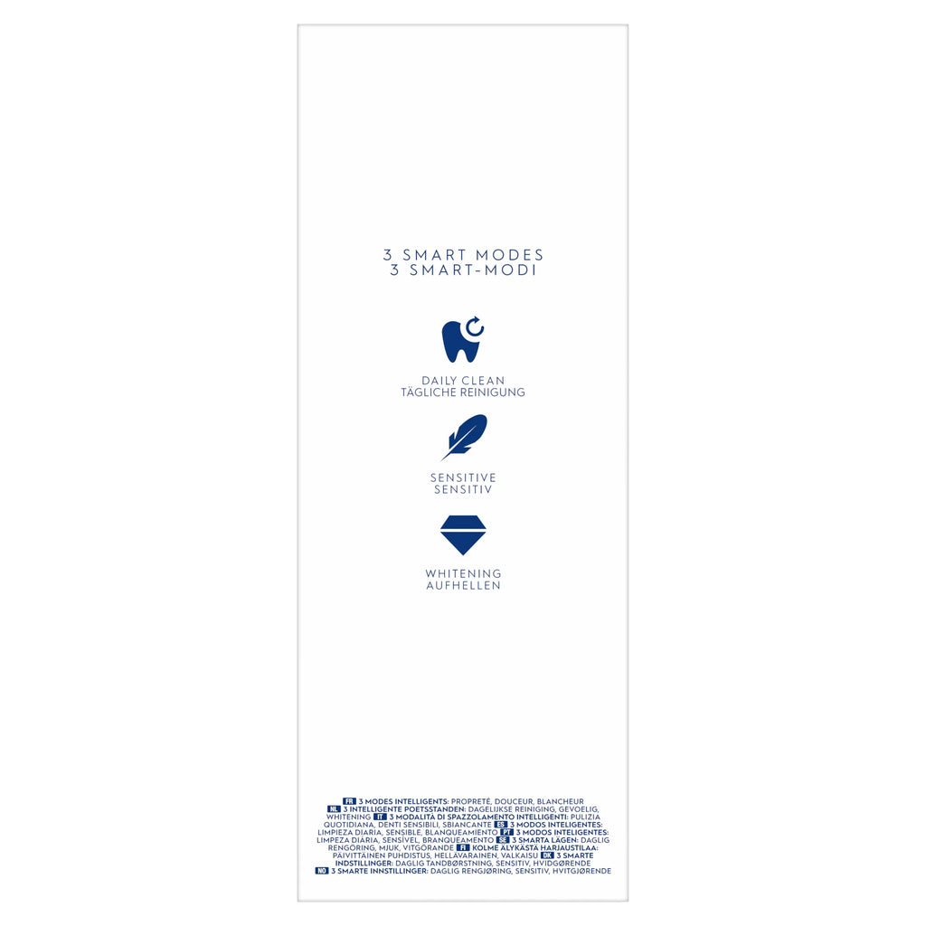Oral-B Elektrische tandenborstel iO3 Duo Matt Zwart/Ice Blauw + Reisetui