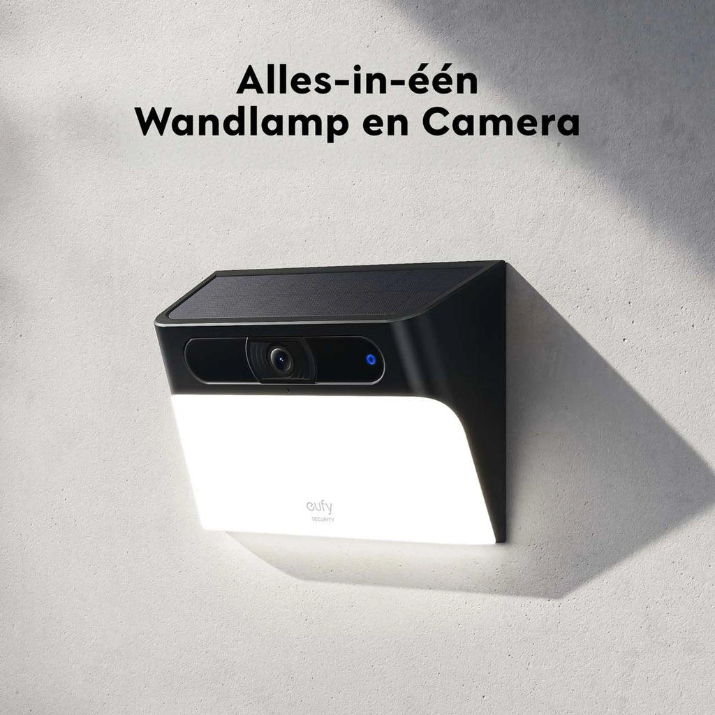 Eufy Outdoor beveiligingscamera S120 met zonnepaneel