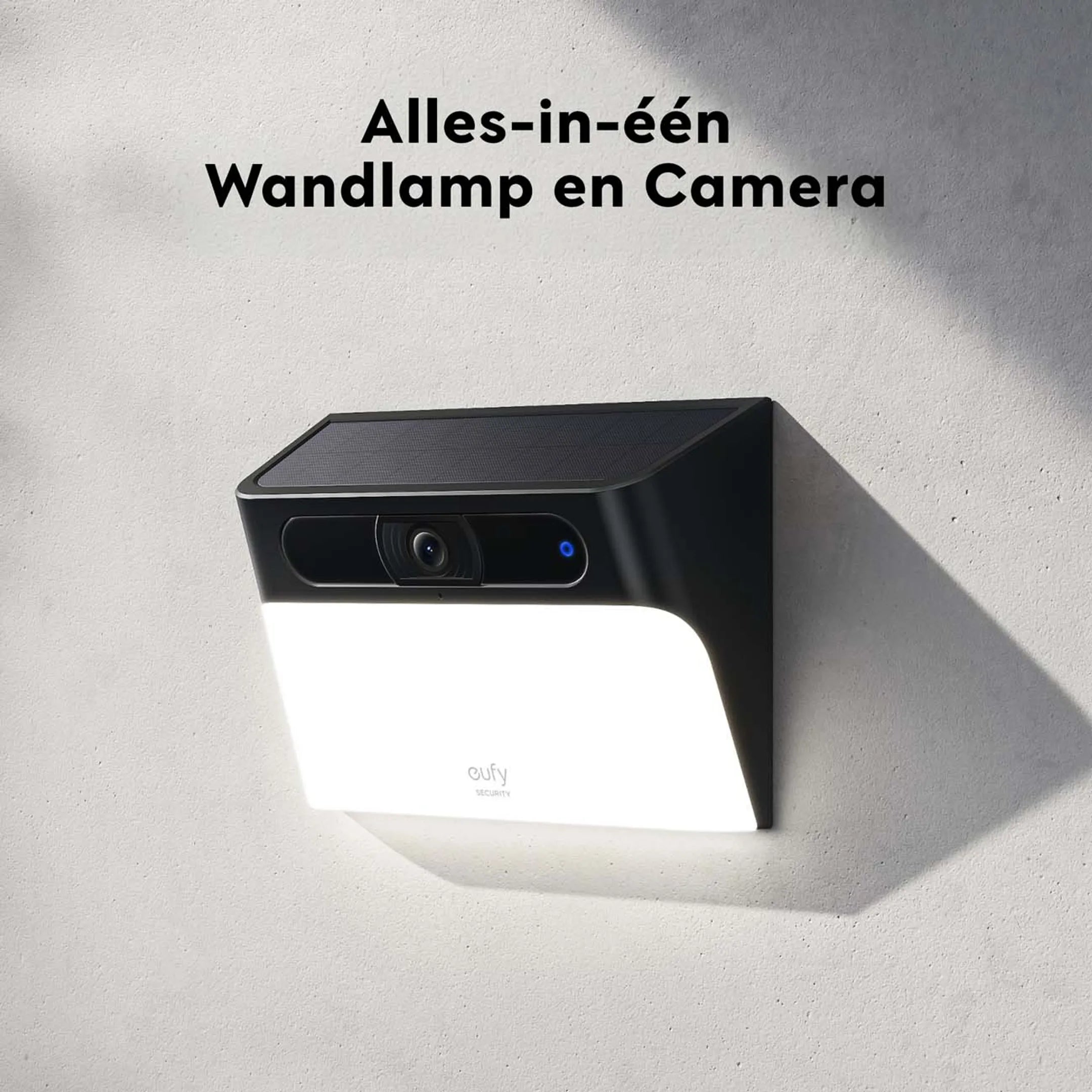 Eufy Outdoor beveiligingscamera S120 met zonnepaneel