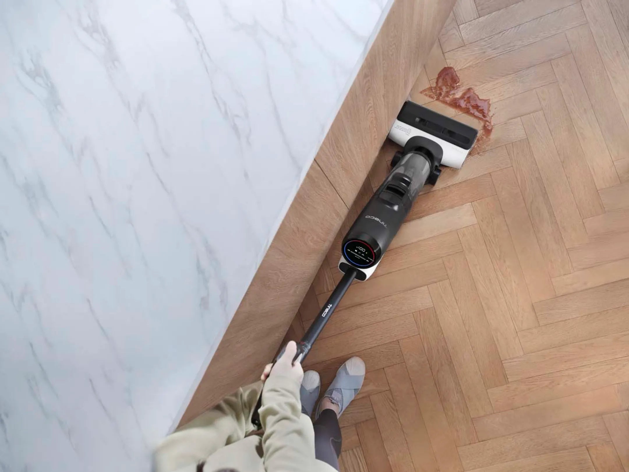 TINECO Vloerreiniger Floor One S6 Flashdry Pet