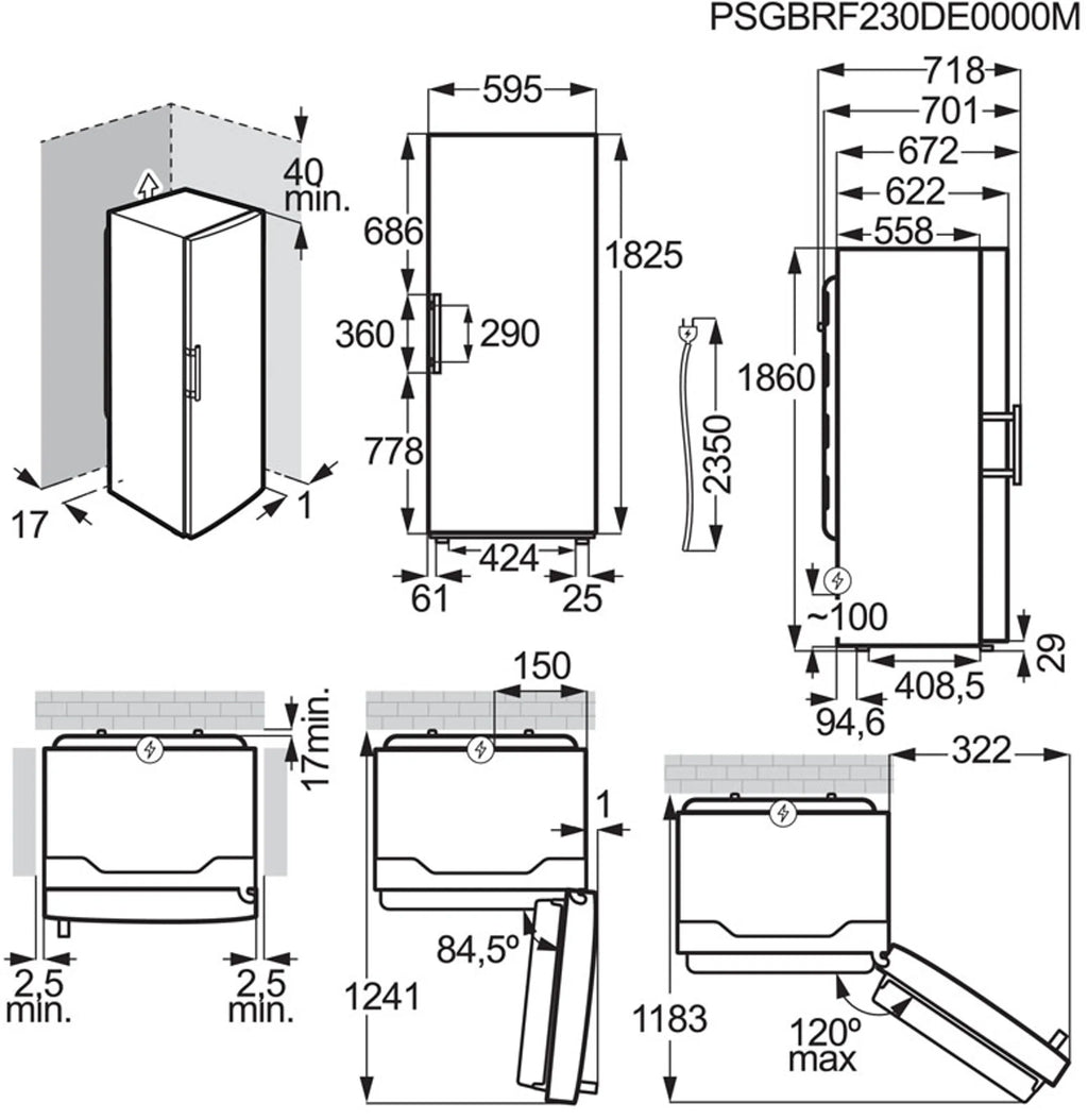 AEG Koelkast ORK7M391DX