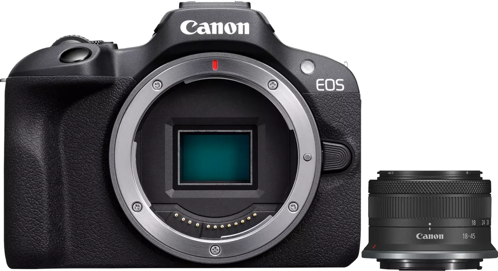 Canon EOS R100 + RF-S 18-45 mm f/4.5 - 6.3 IS STM