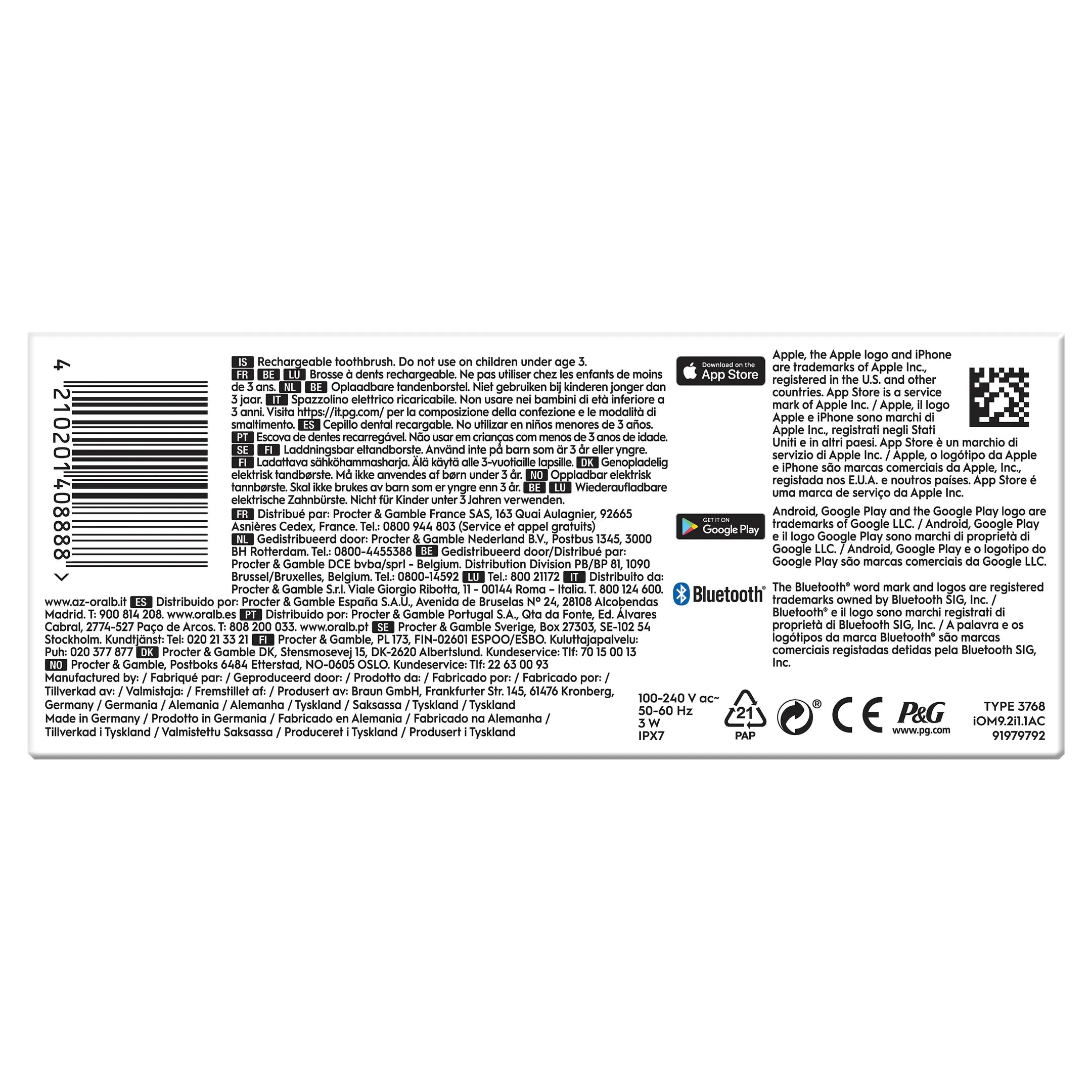 Oral-B Elektrische tandenborstel iO9S Rose Quartz (+1 Refill)