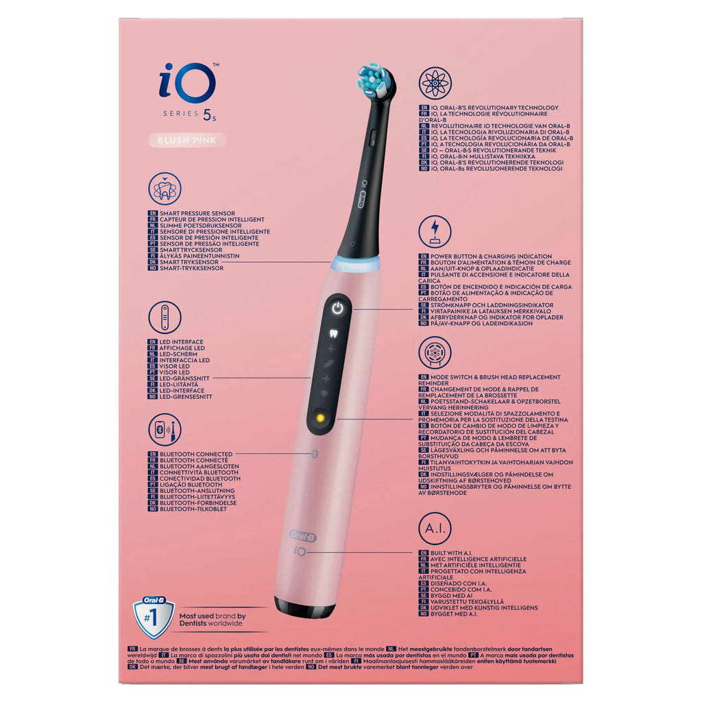 Oral-B Elektrische tandenborstel iO5S Blush pink