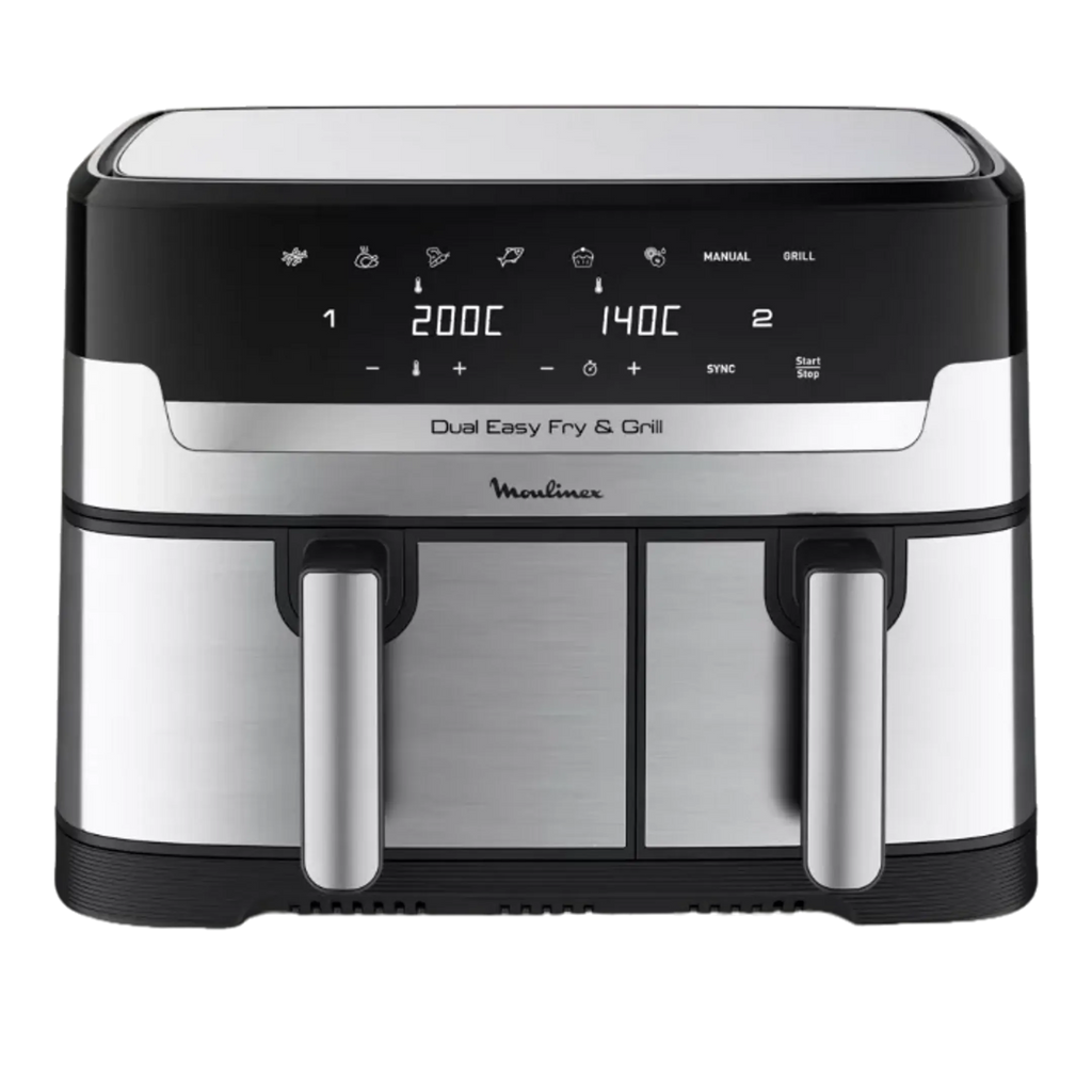 Moulinex Airfryer Dual Easy Fry & Grill EZ905D20