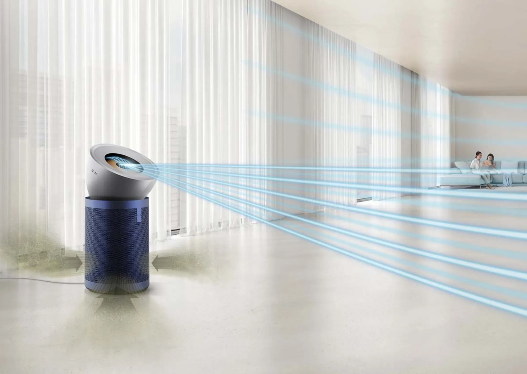 Dyson Luchtreiniger Big+Quiet Formaldehyde BP03 - Blauw