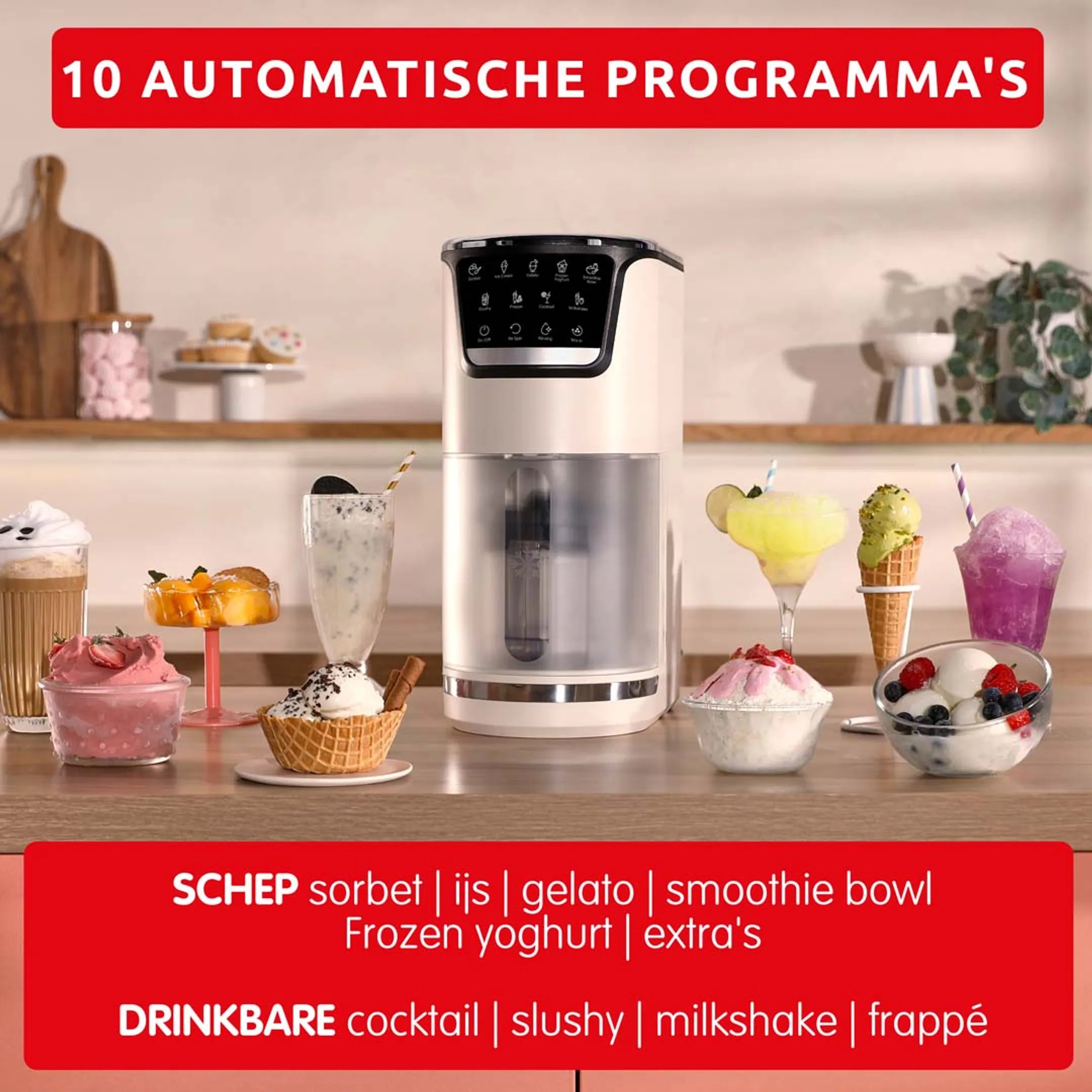 Moulinex Ijsmachine Dolci MJ602AF0