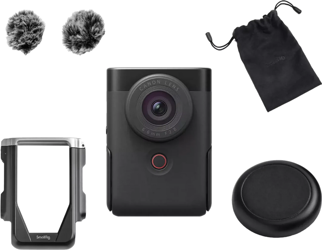 Canon PowerShot V10 Advanced Vlogging Kit - Zwart