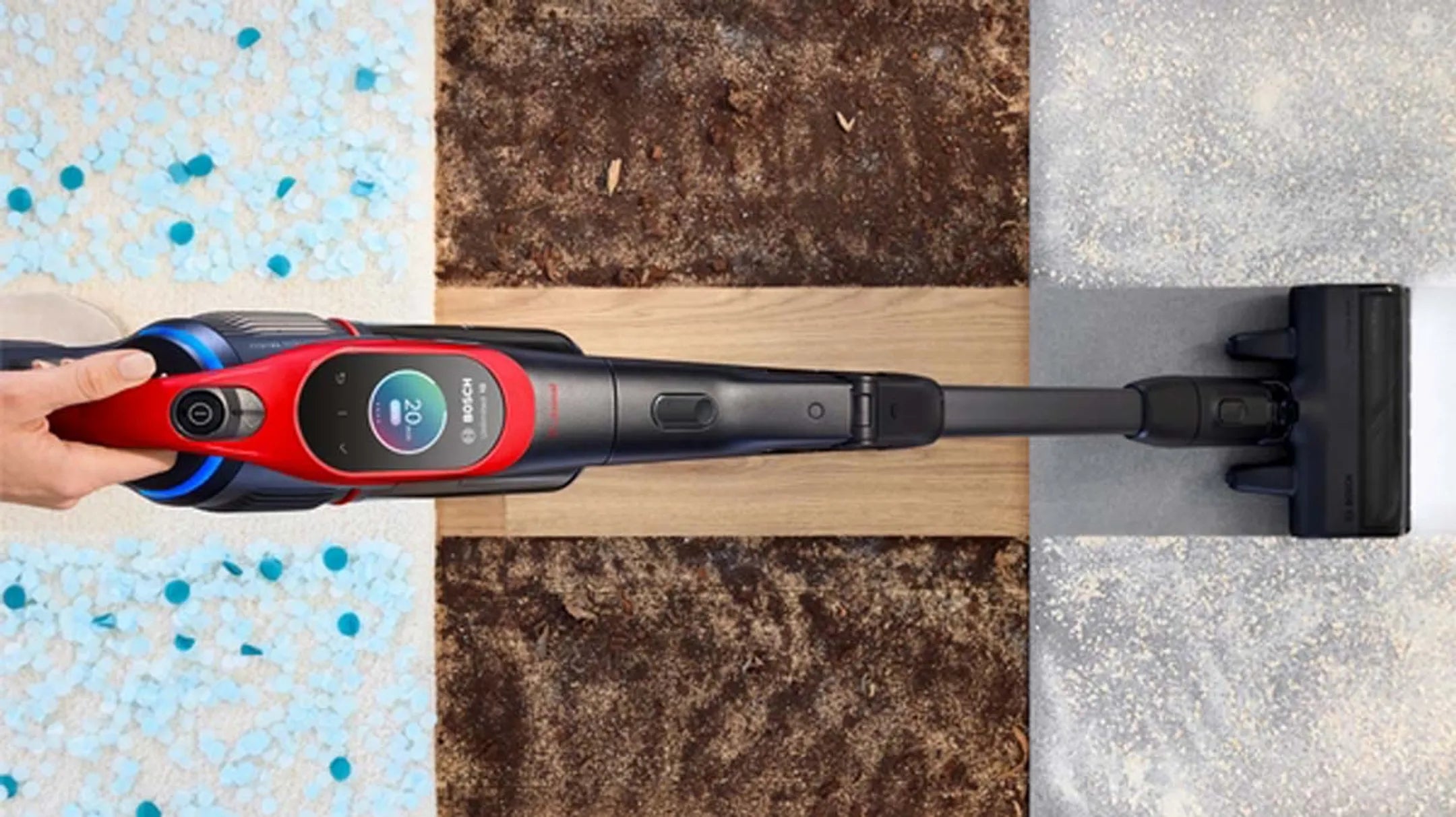 Bosch Steelstofzuiger BCS1041PET