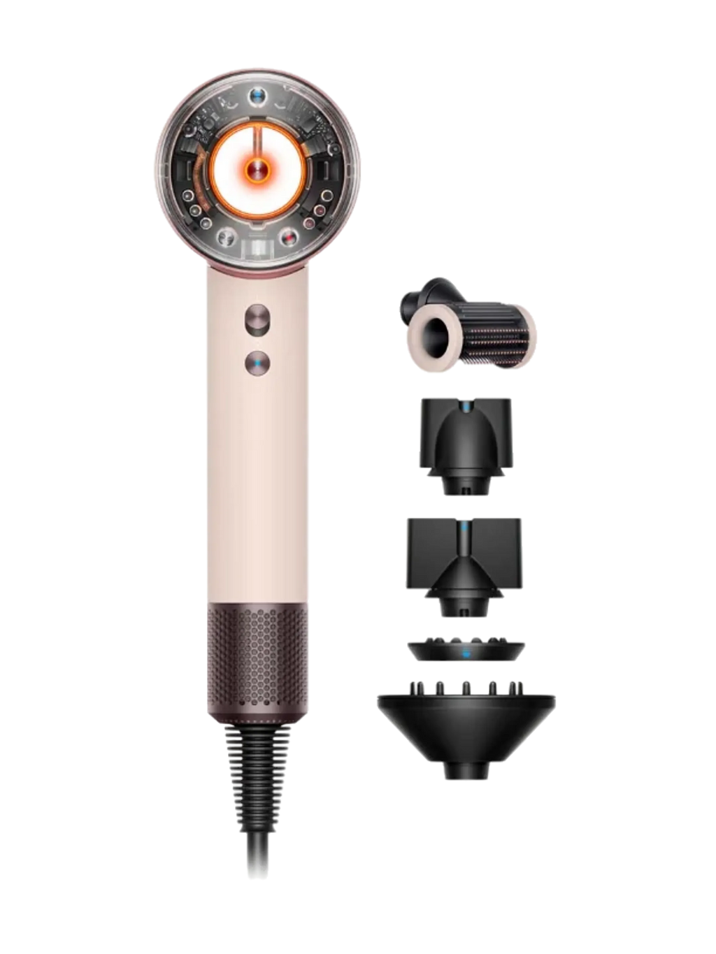 Dyson Supersonic Nural Straight + Wavy Ceramic Pink