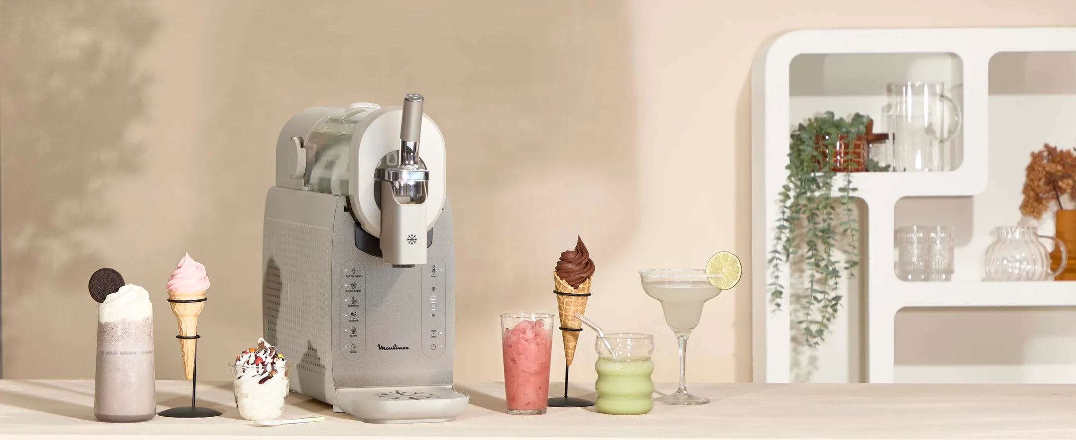 Moulinex Ijsmachine Freezi 16-in-1 MJ803AF0