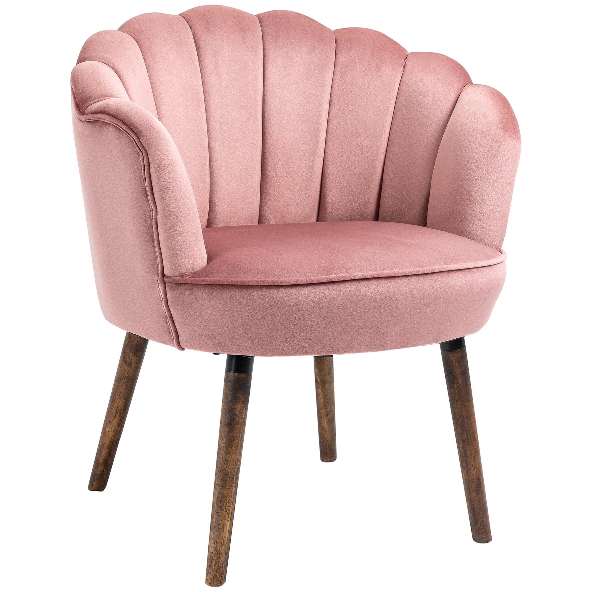 HOMCOM eetkamerstoel keukenstoel fauteuil