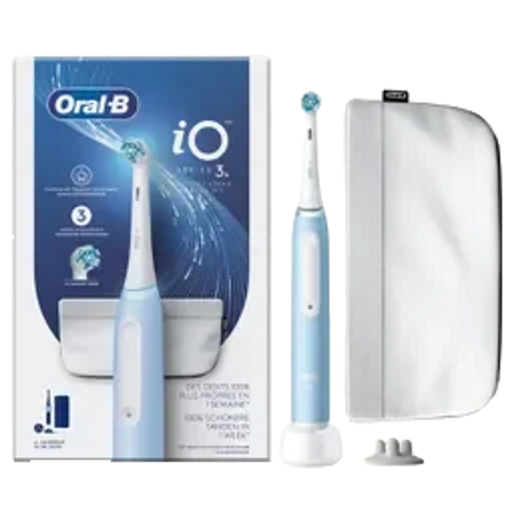 Oral-B Elektrische tandenborstel iO3 blauw + pouch special edition