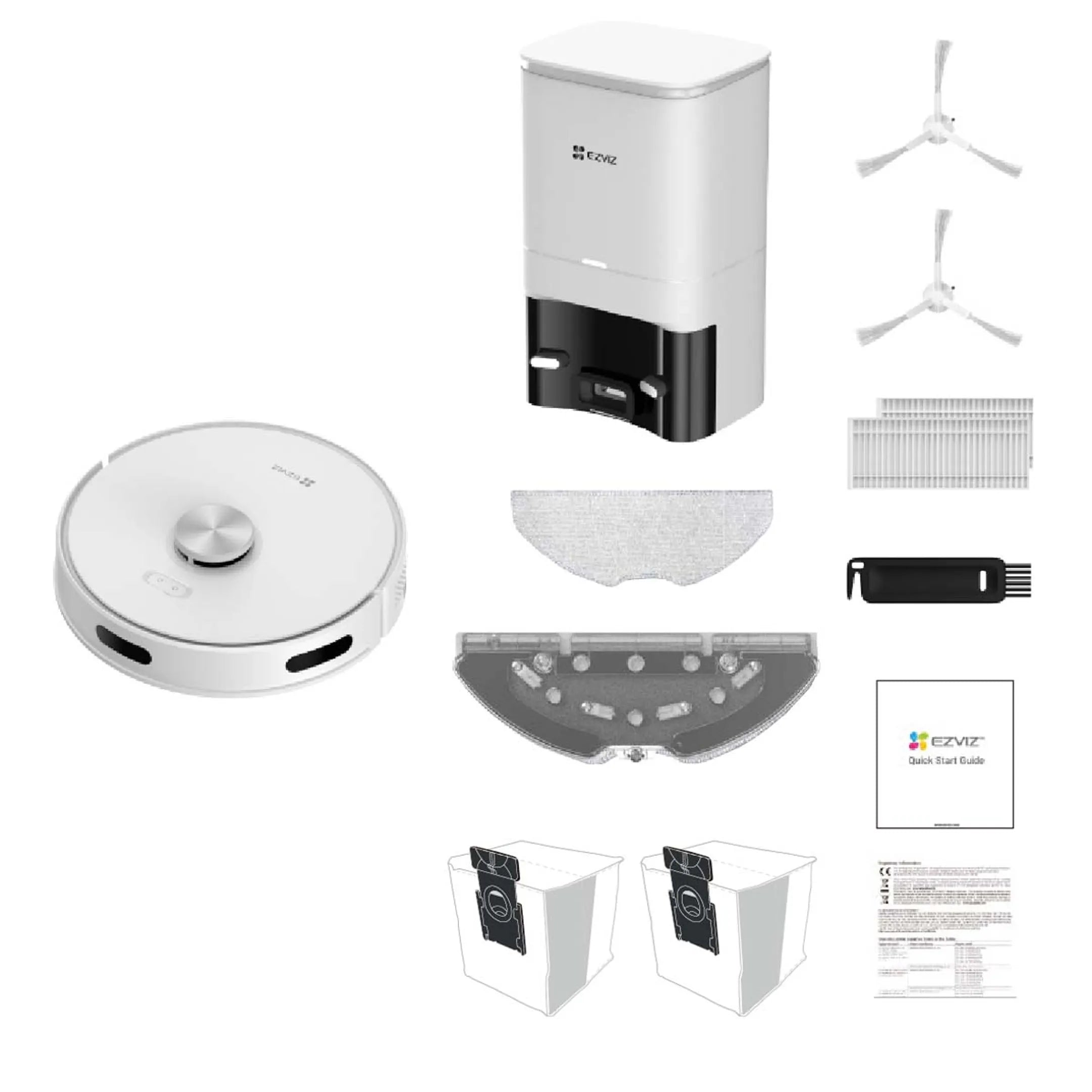 Ezviz 2 in 1 Robotstofzuiger RE5 Plus