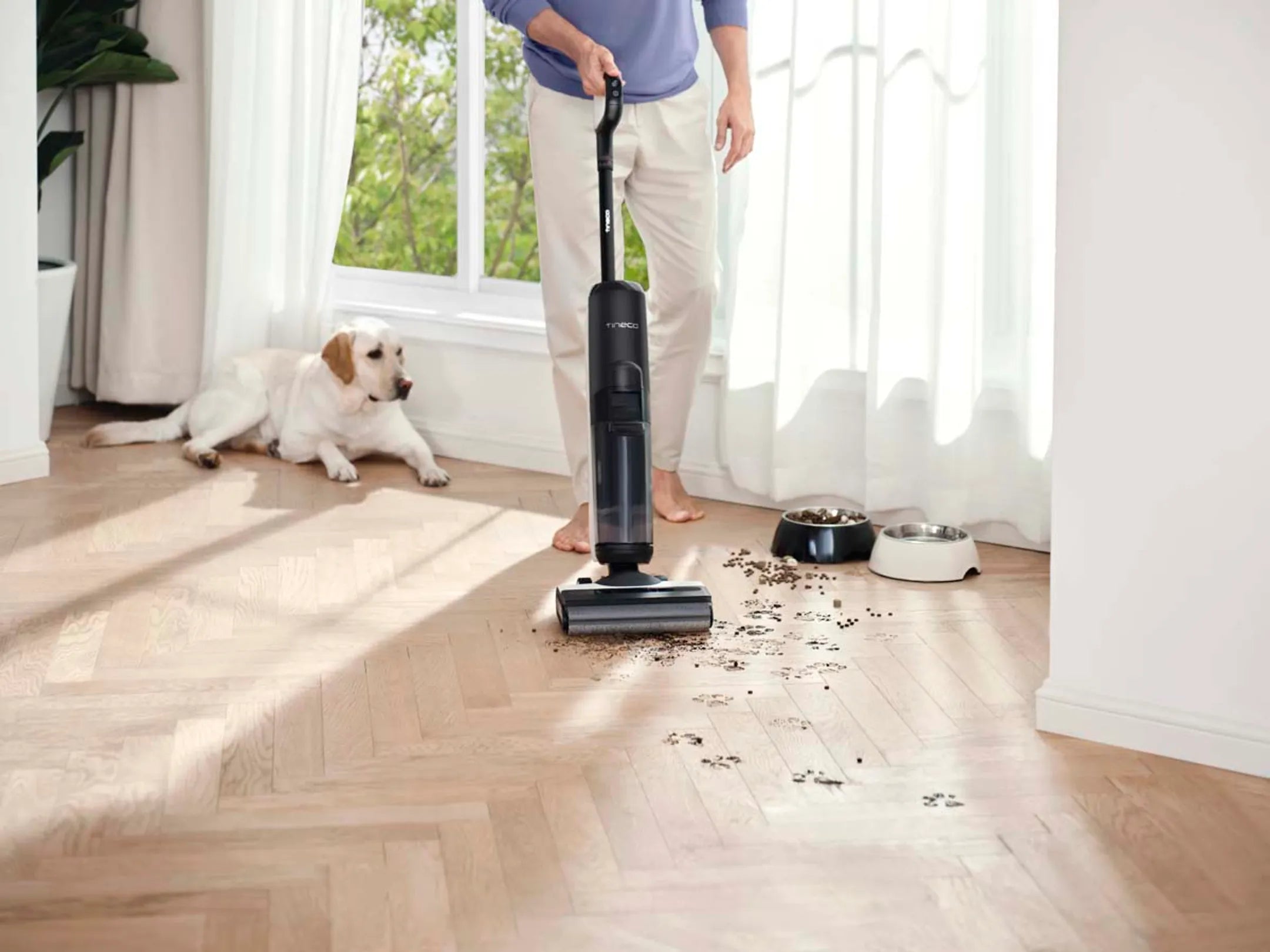 TINECO Vloerreiniger Floor One S6 Flashdry Pet