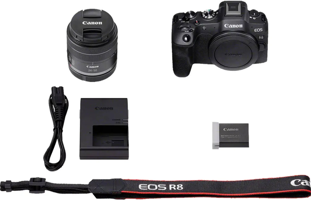 Canon EOS R8 + RF 24 - 50 mm f/4.5 - 6.3 IS STM
