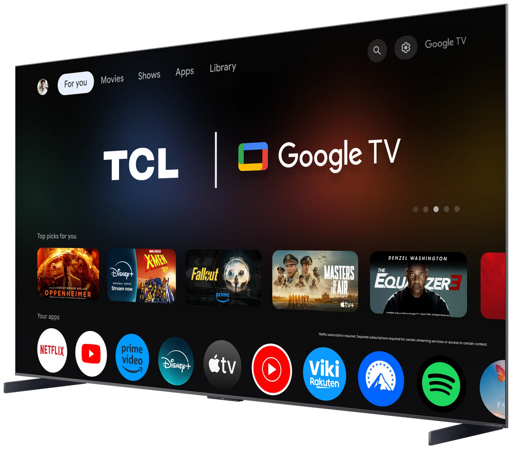 TCL QD Mini-LED 65C89K 4K TV  - 65 inch